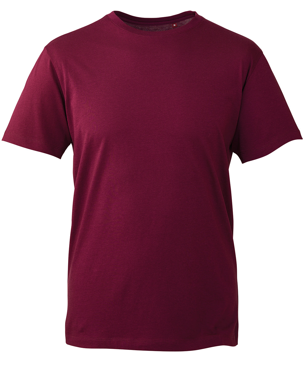 Stuttermabolur Anthem AM010 – Vínrauður – 6XL