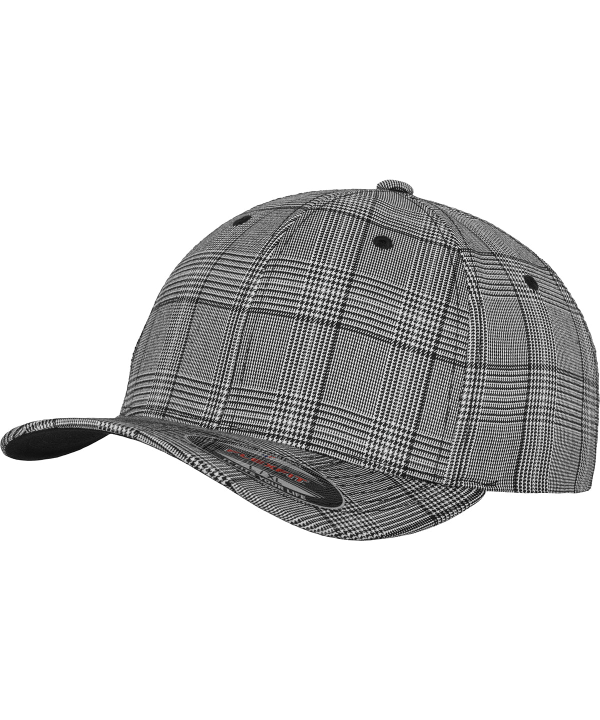 Derhúfa Flexfit by Yupoong YP041 – Black/White – L/XL