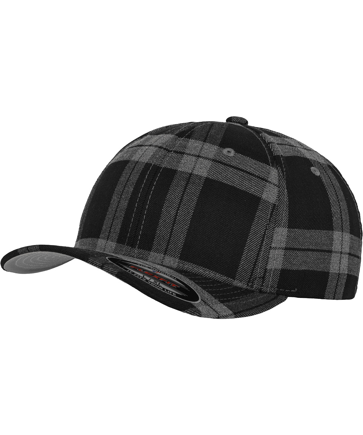 Derhúfa Flexfit by Yupoong YP042 – Black/Grey – L/XL