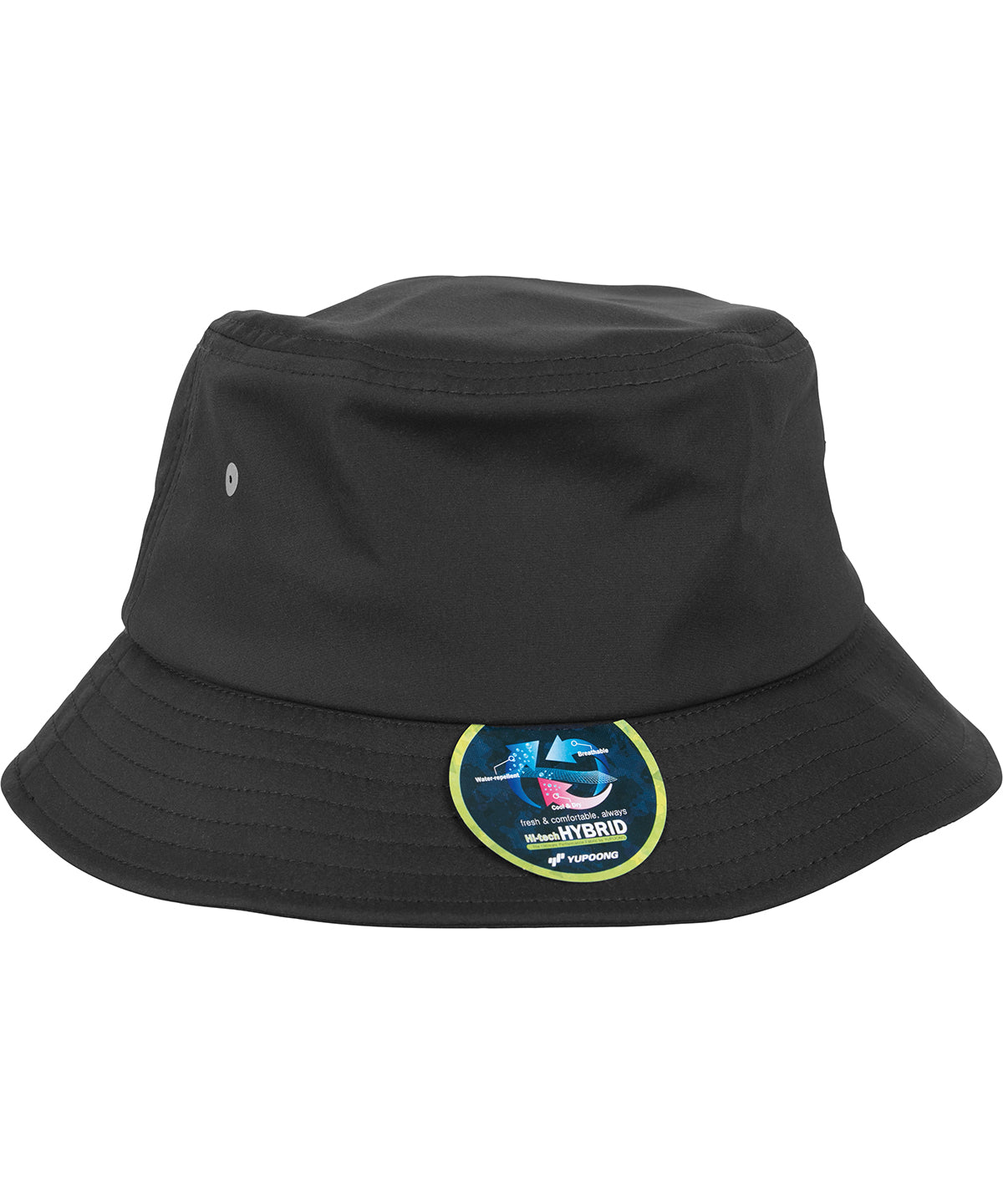 Hattur Flexfit by Yupoong YP071 – Svartur – One size