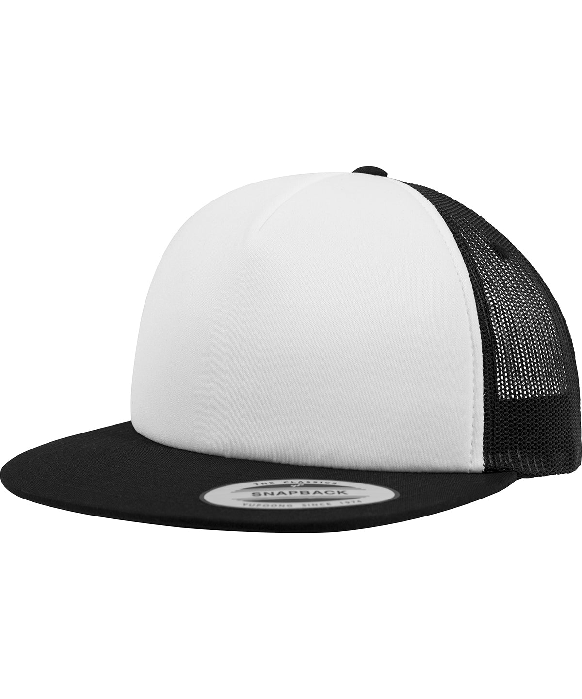 Derhúfa Flexfit by Yupoong YP076 – Black/White/Black – One size