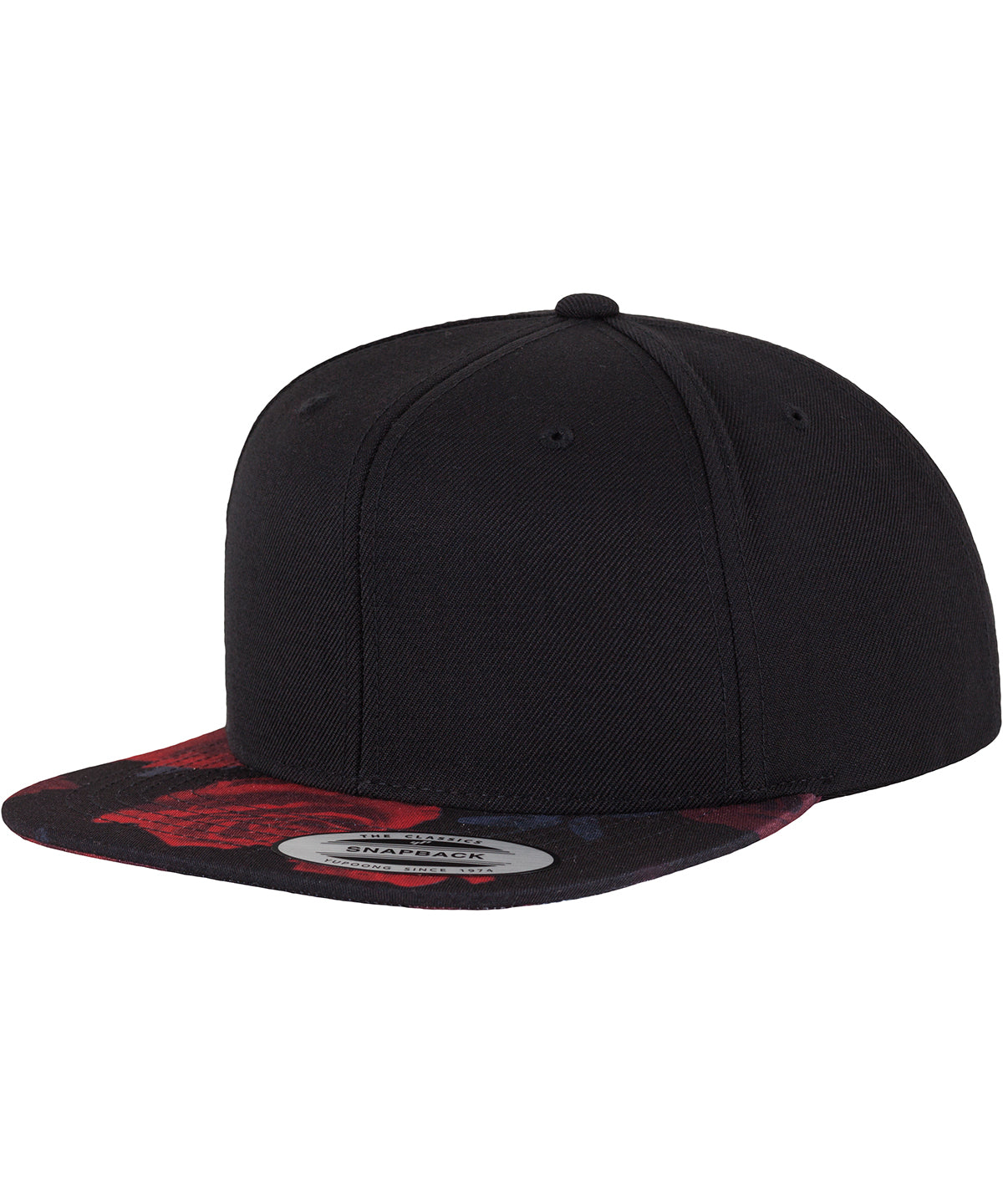 Derhúfa Flexfit by Yupoong YP087 – Black/Red – One size