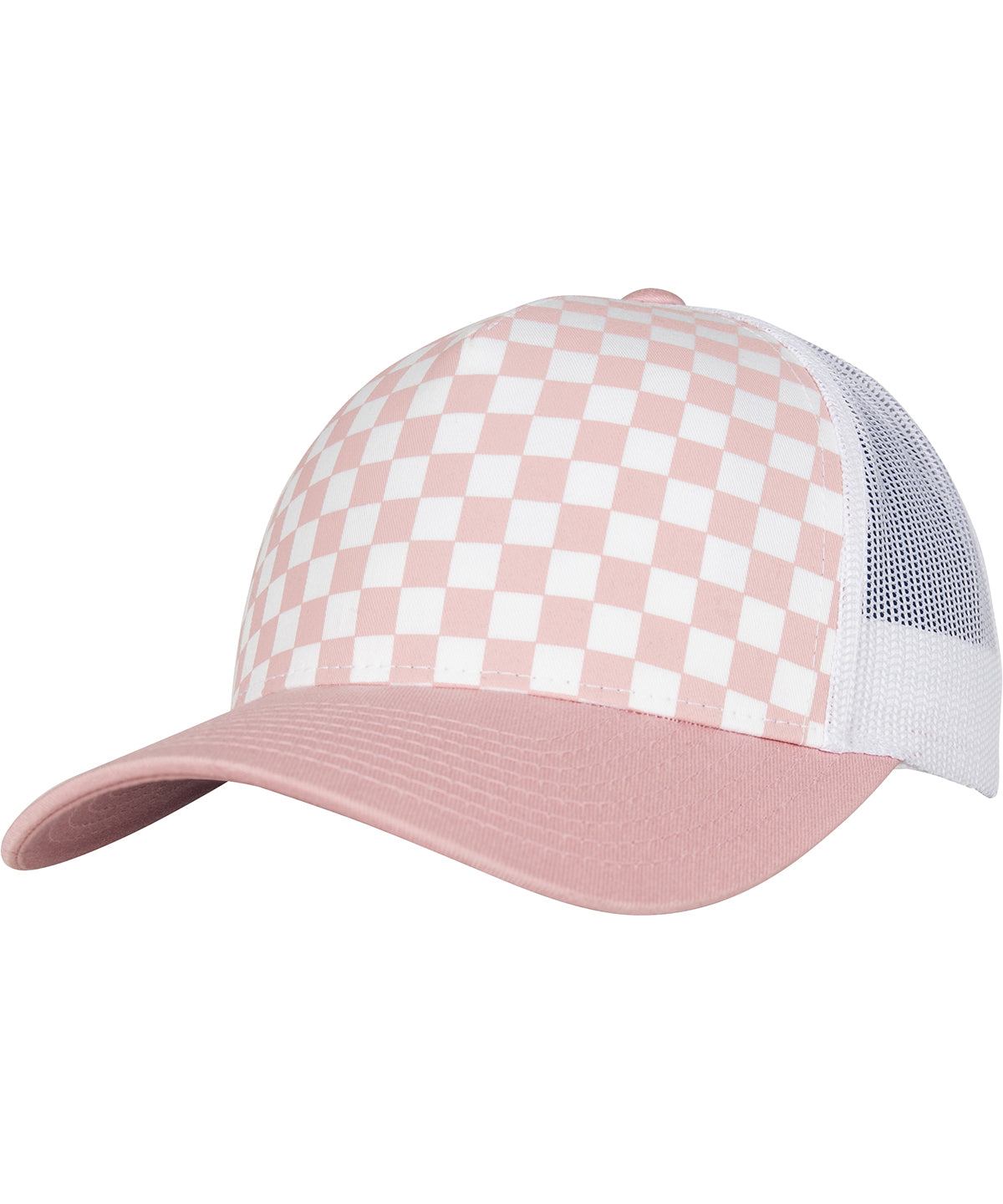 Derhúfa Flexfit by Yupoong YP124 – Light Rose/White – One size
