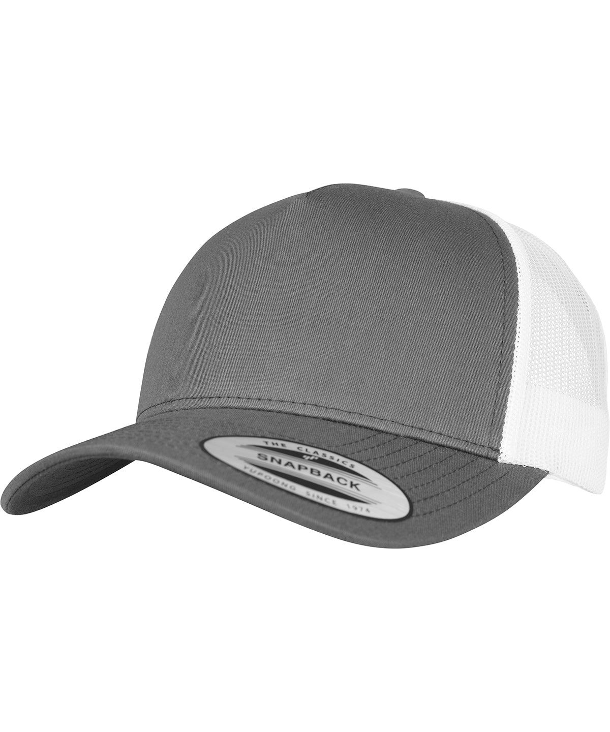 Derhúfa Flexfit by Yupoong YP125 – Charcoal/White – One size
