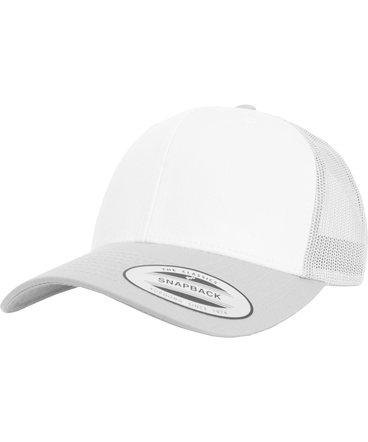 Derhúfa Flexfit by Yupoong YP129 – Silver/White/Silver – One size