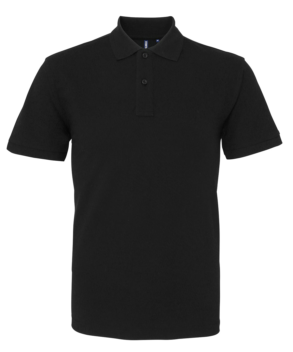 Pólóbolur Asquith & Fox AQ082 – Svartur – 3XL