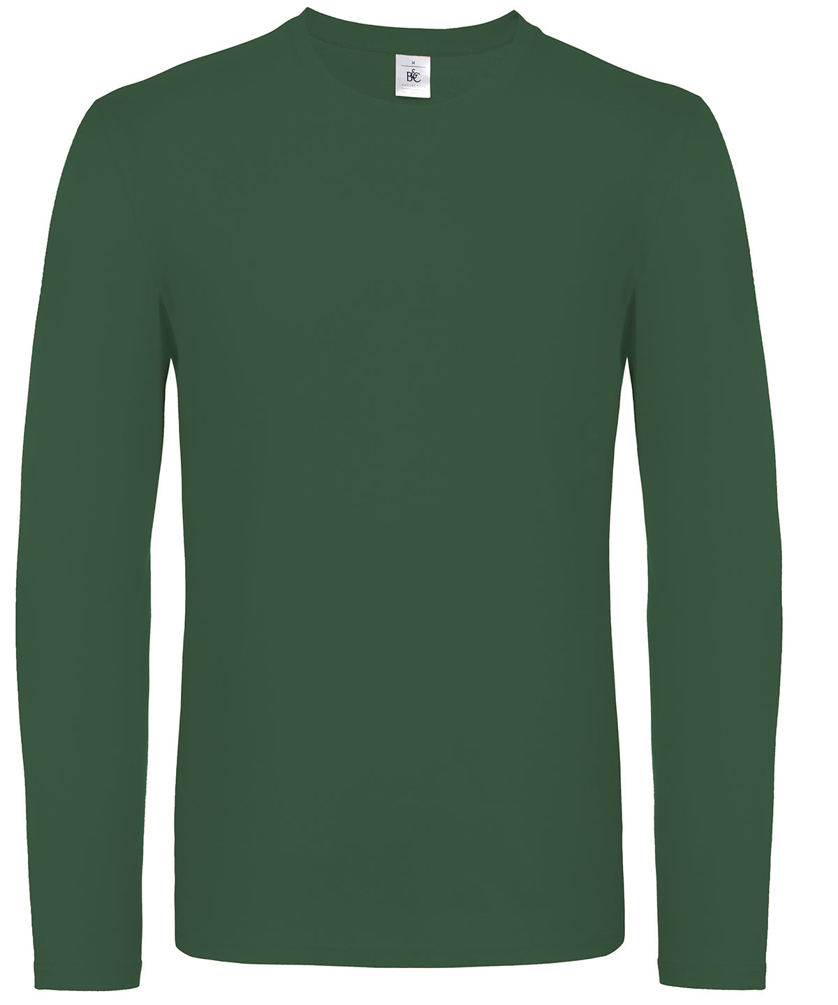 Stuttermabolur B&C Collection BA211 – Bottle Green – 3XL