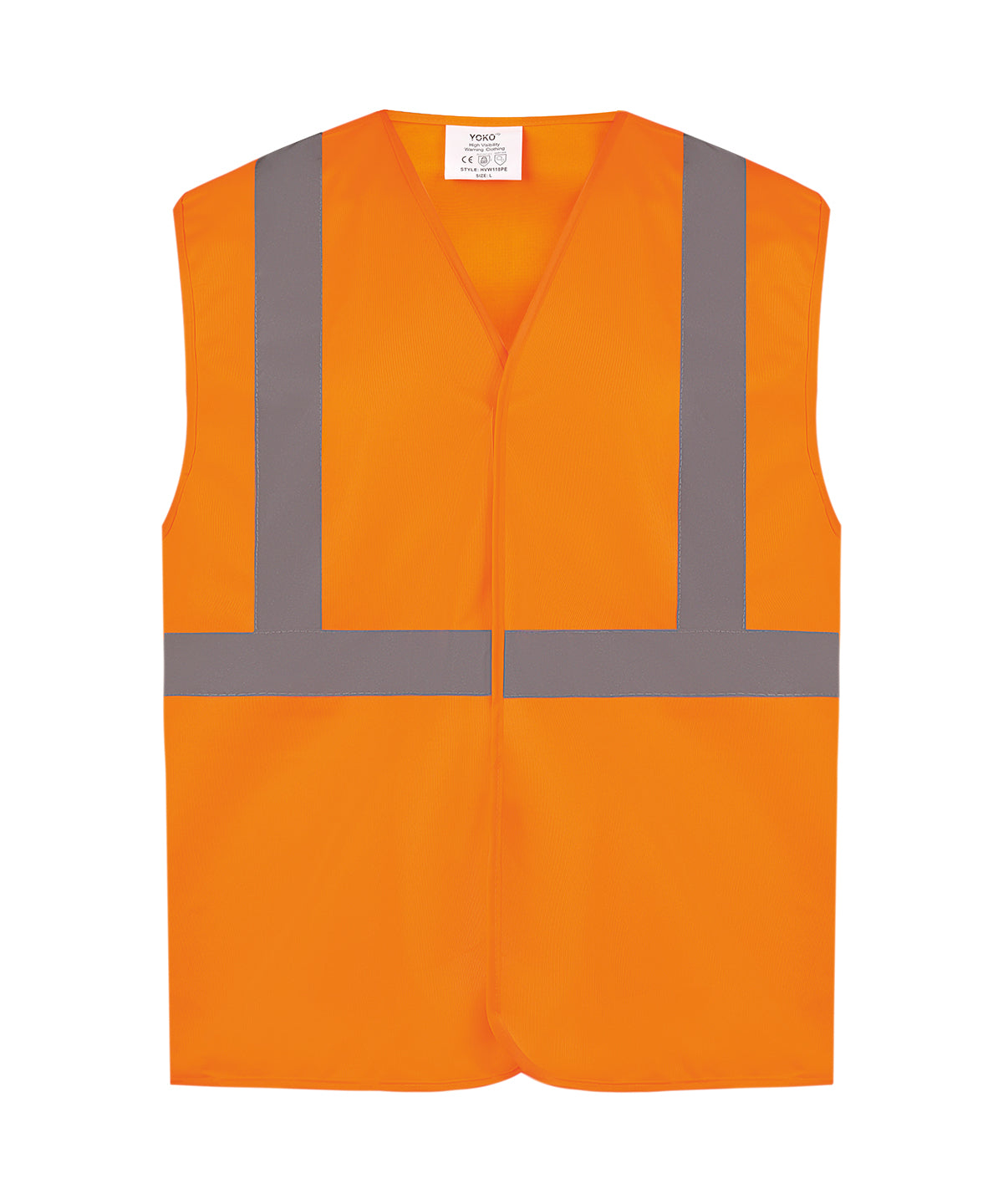 Öryggisvesti Yoko YK103 – Appelsínugulur – 3XL