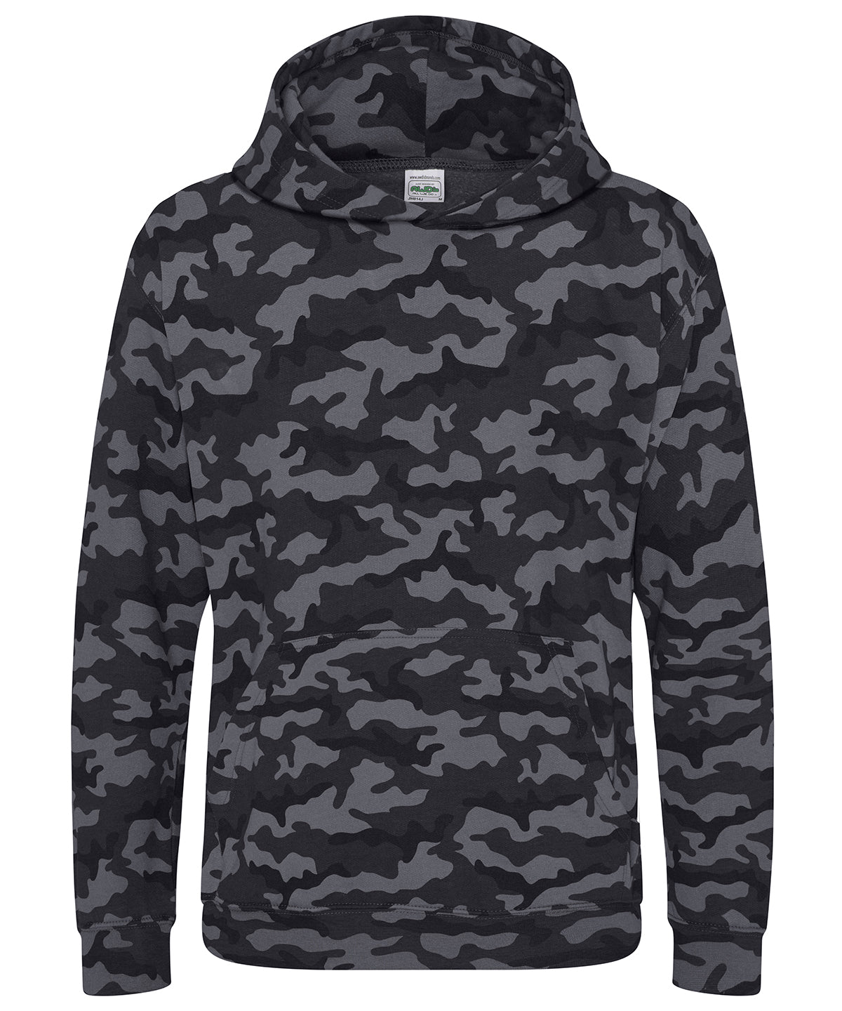 Hettupeysa AWDis Just Hoods JH14J – Black Camo – 12/13 Years