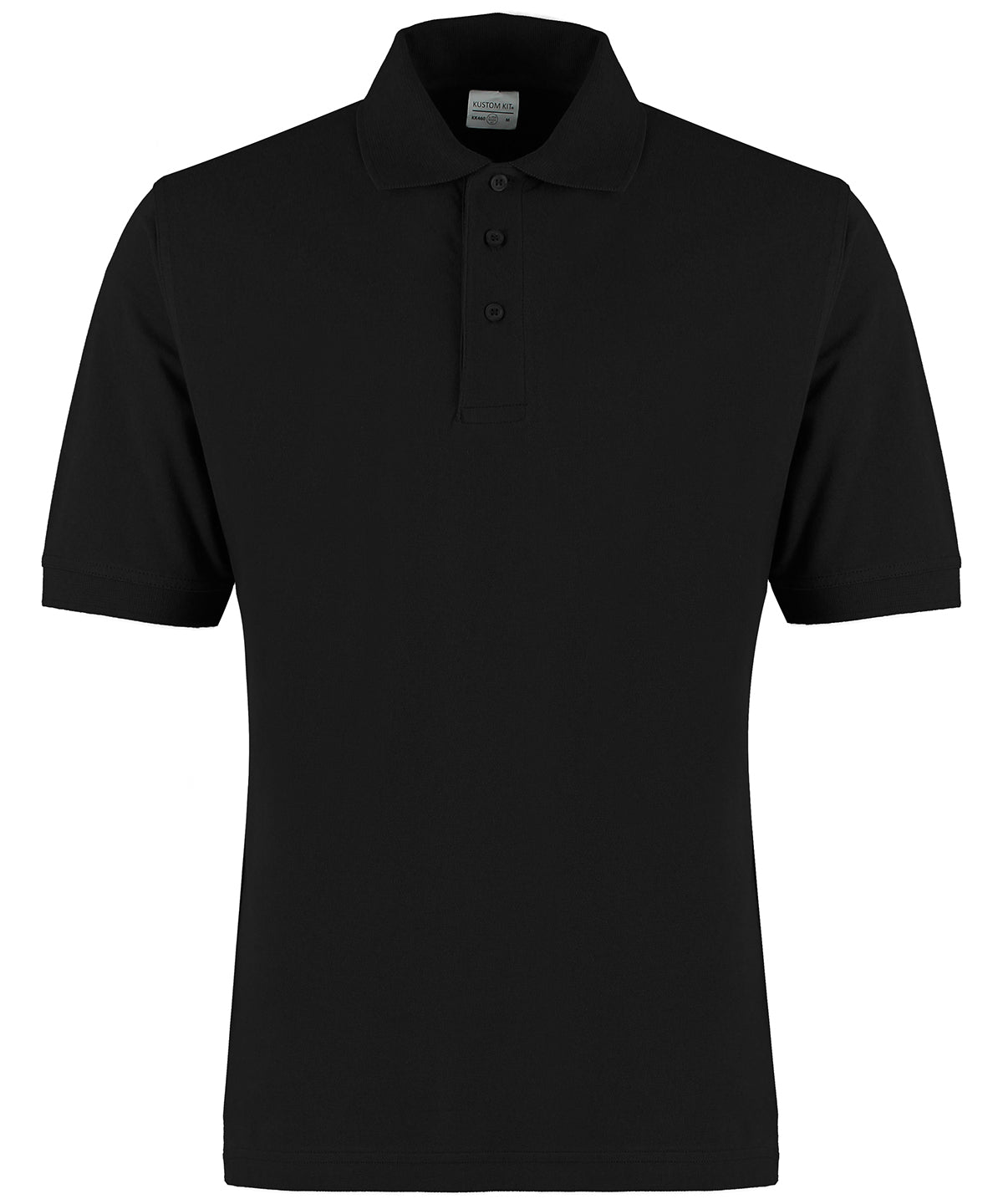 Pólóbolur Kustom Kit KK460 – Svartur – 3XL