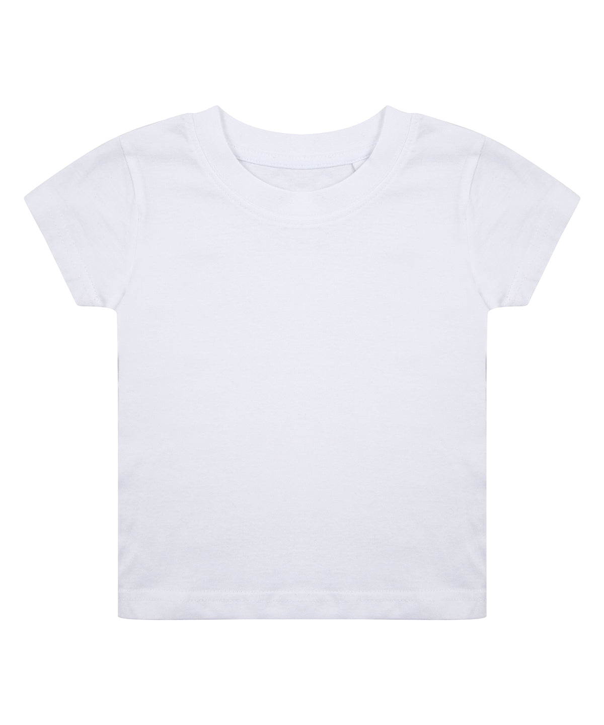 Stuttermabolur Larkwood LW620 – Hvítur – 24/36 Months