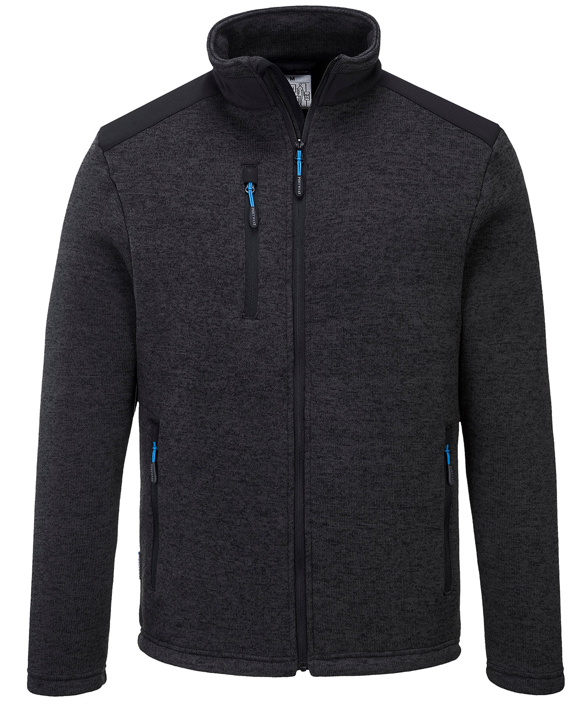 Flíspeysa Portwest PW292 – Grey Marl – 3XL