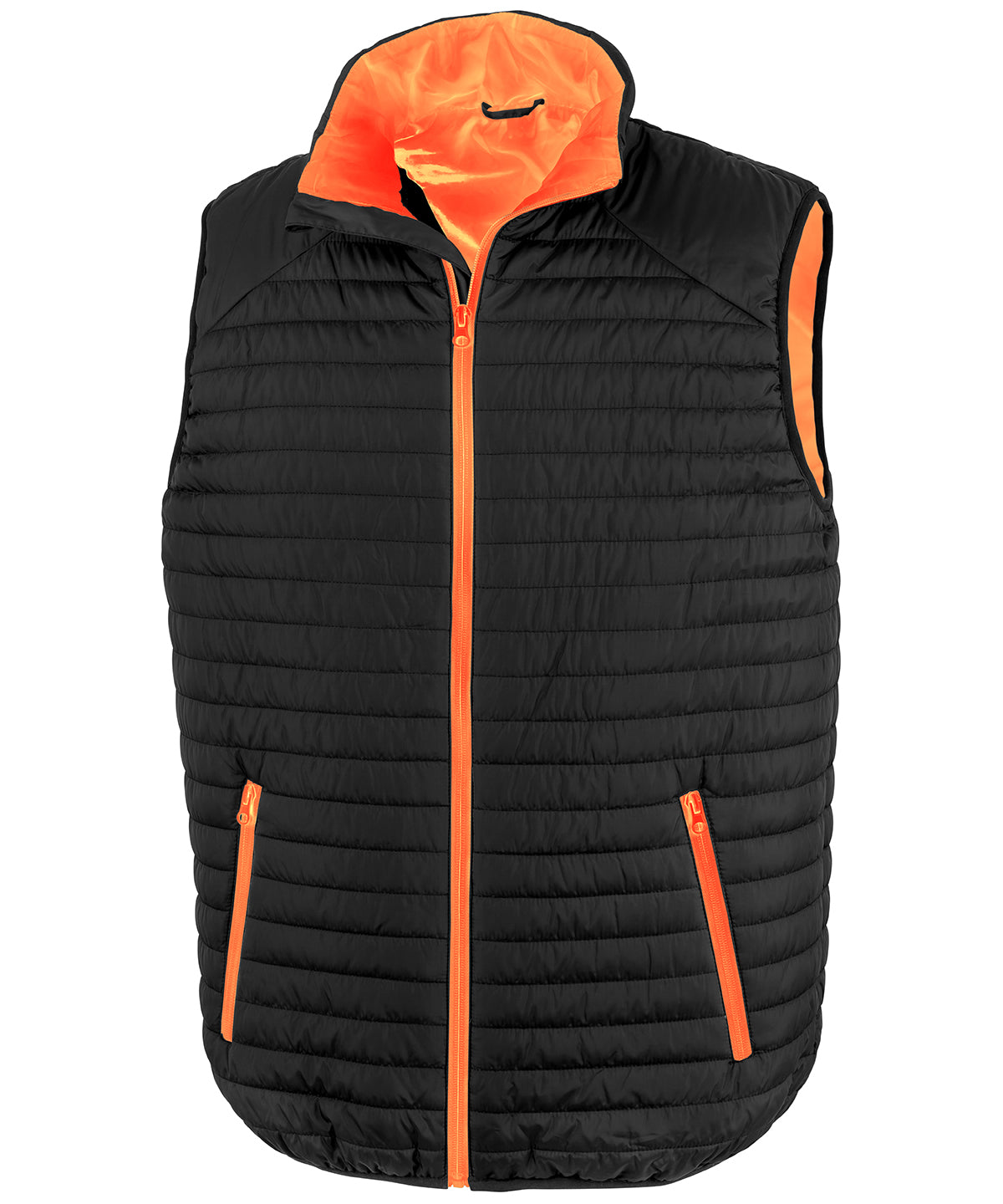 Vesti Result Recycled R239X – Black/Orange – 3XL