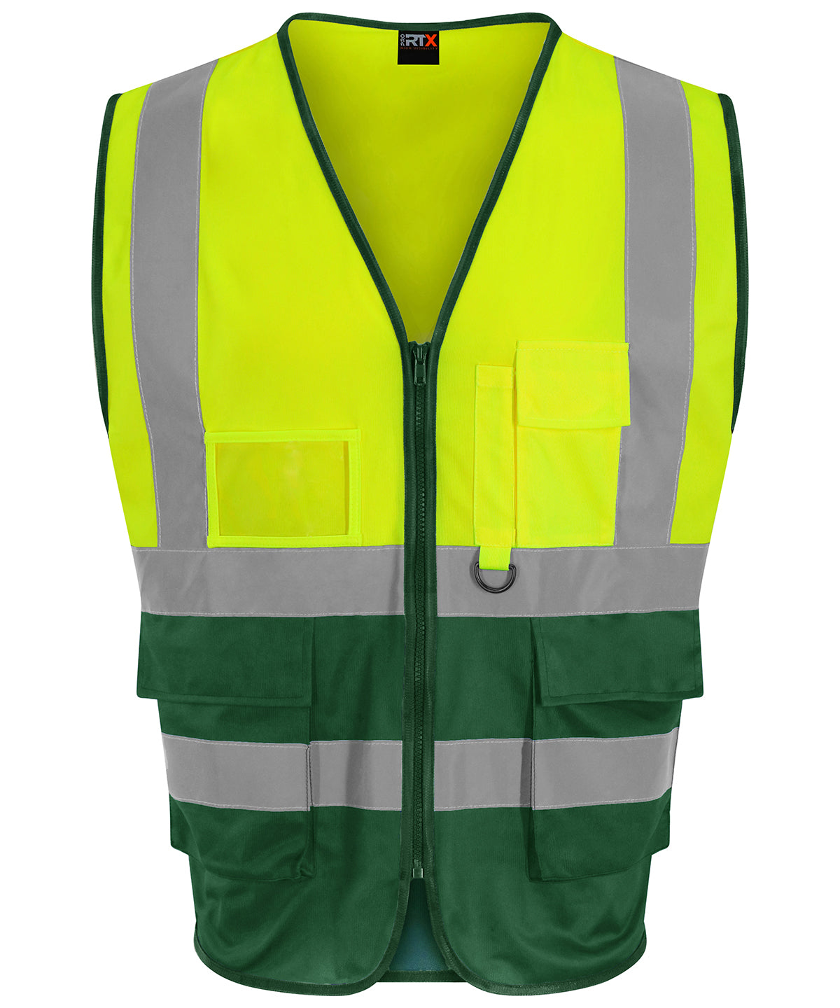 Öryggisvesti ProRTX High Visibility RX705 – HV Yellow/Paramedic Green – 5XL