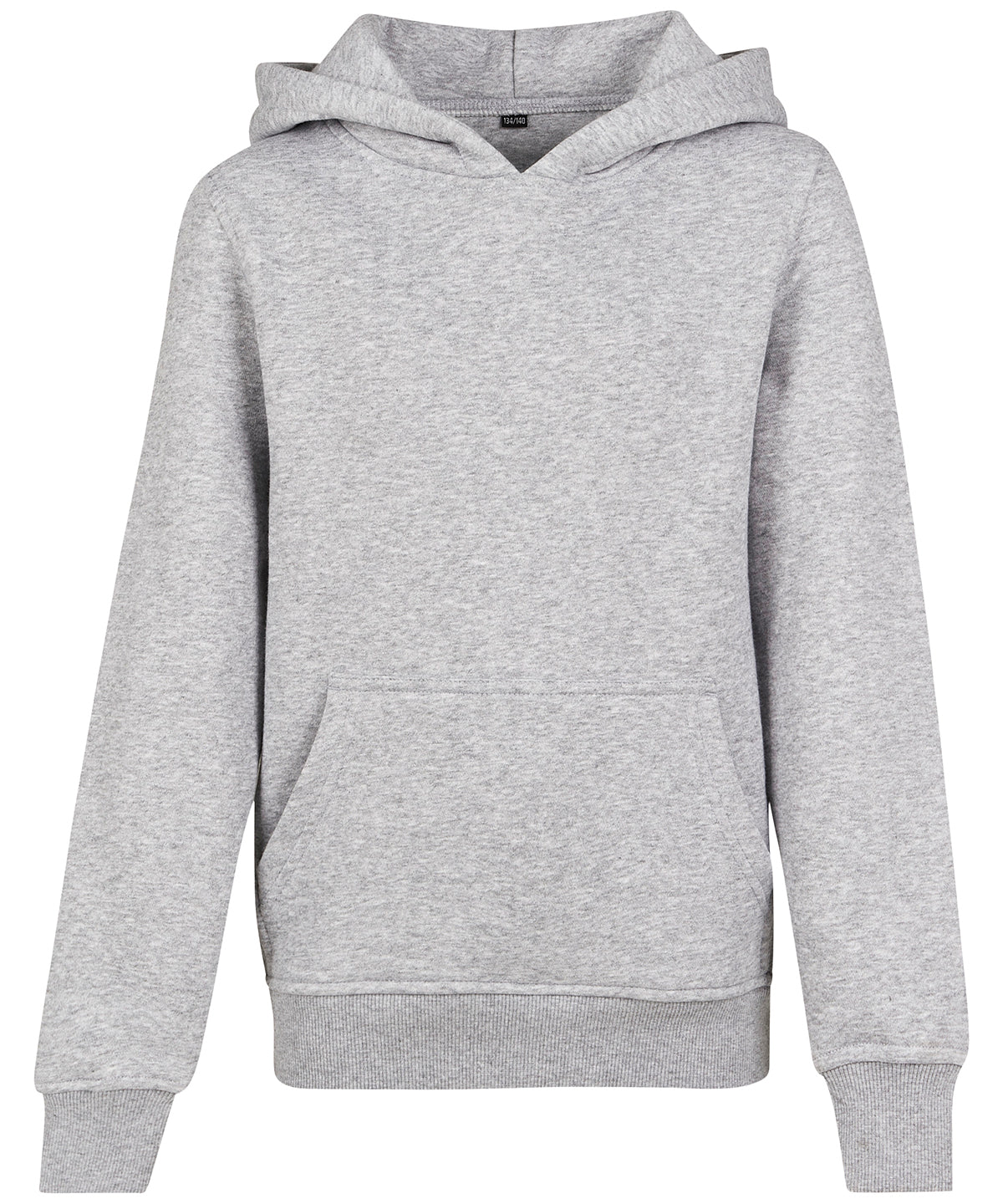Hettupeysa Build Your Brand BY117 – Heather Grey – 13/14 Years