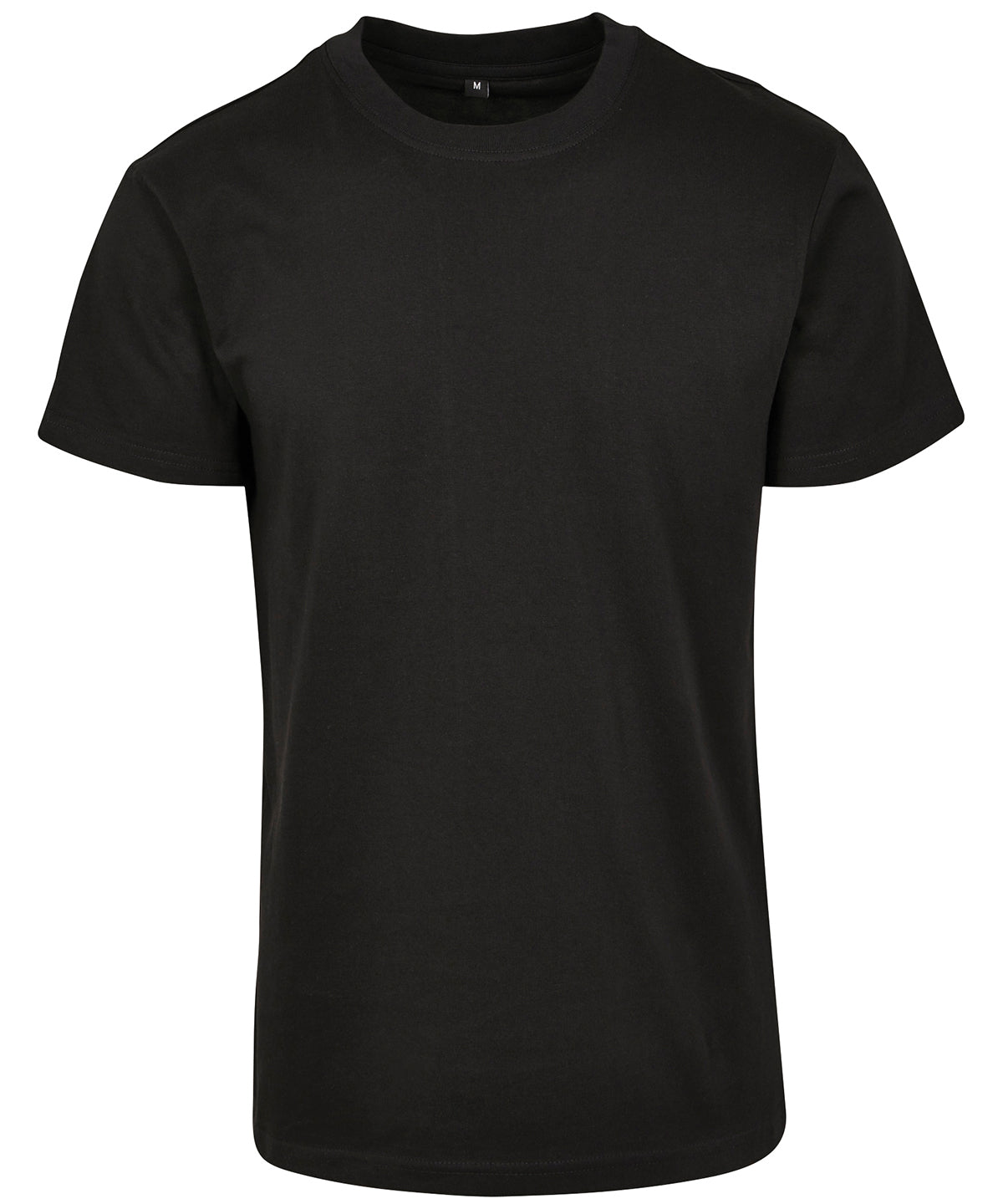 Stuttermabolur Build Your Brand BY123 – Svartur – 2XL