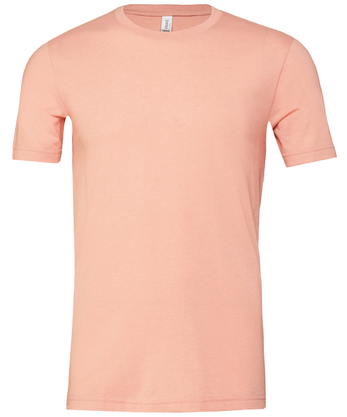 Stuttermabolur Bella Canvas CV01H – Heather Peach – 2XL
