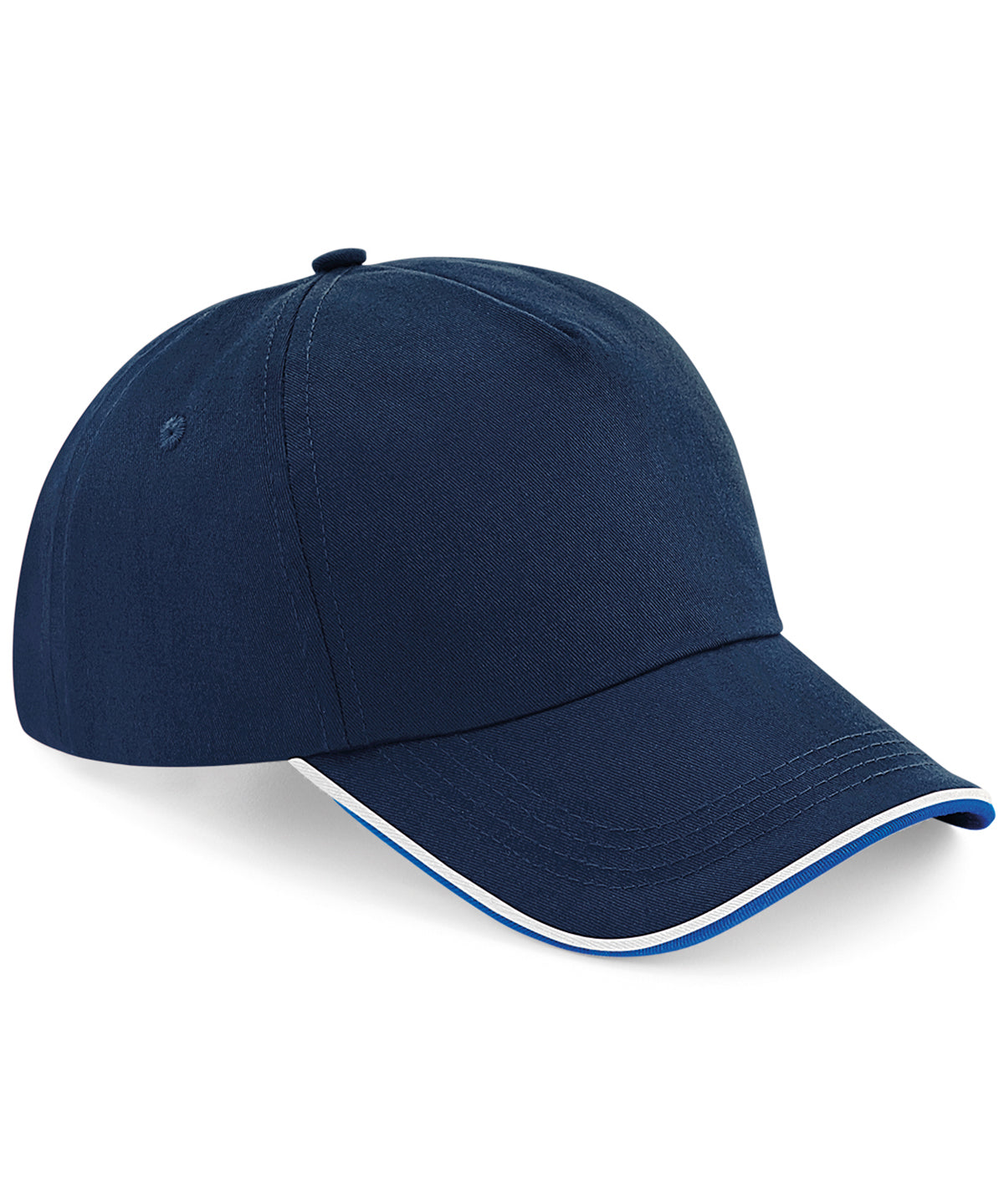 Derhúfa Beechfield BC25C – French Navy/Bright Royal/Whte – One size