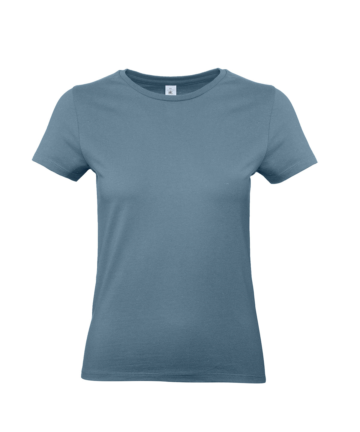 Stuttermabolur B&C Collection B220F – Stone Blue – 2XL