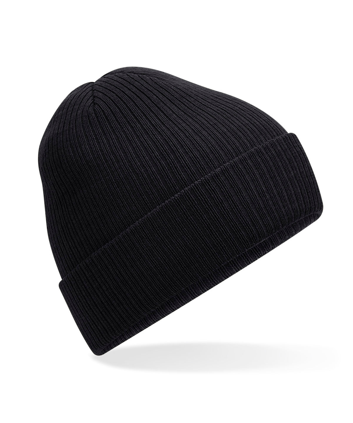 Húfa Beechfield B376R – Svartur – One size