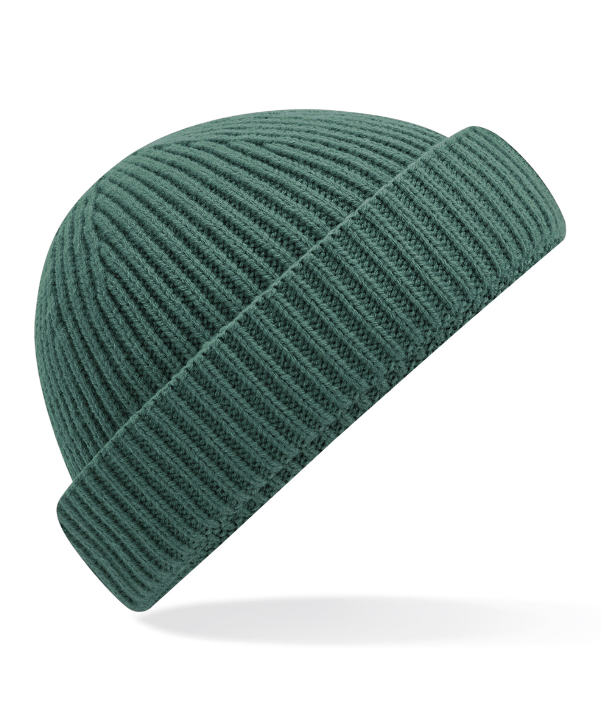 Húfa Beechfield B383R – Marine Green – One size