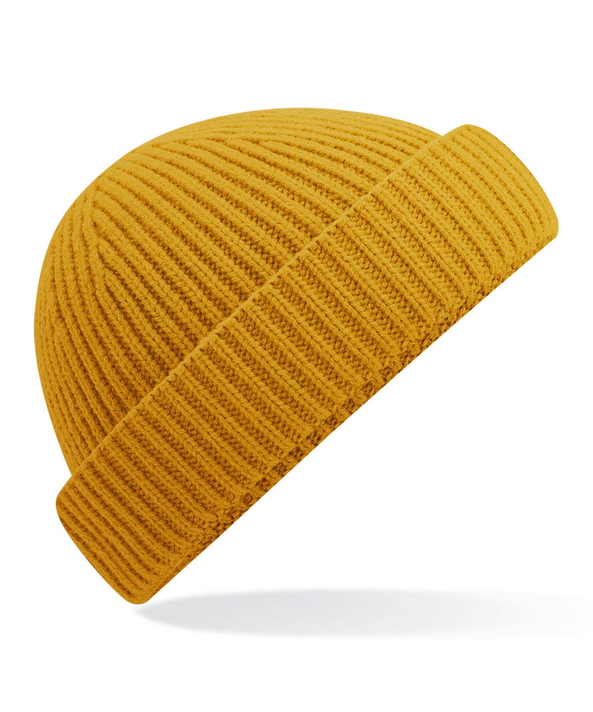 Húfa Beechfield B383R – Mustard – One size