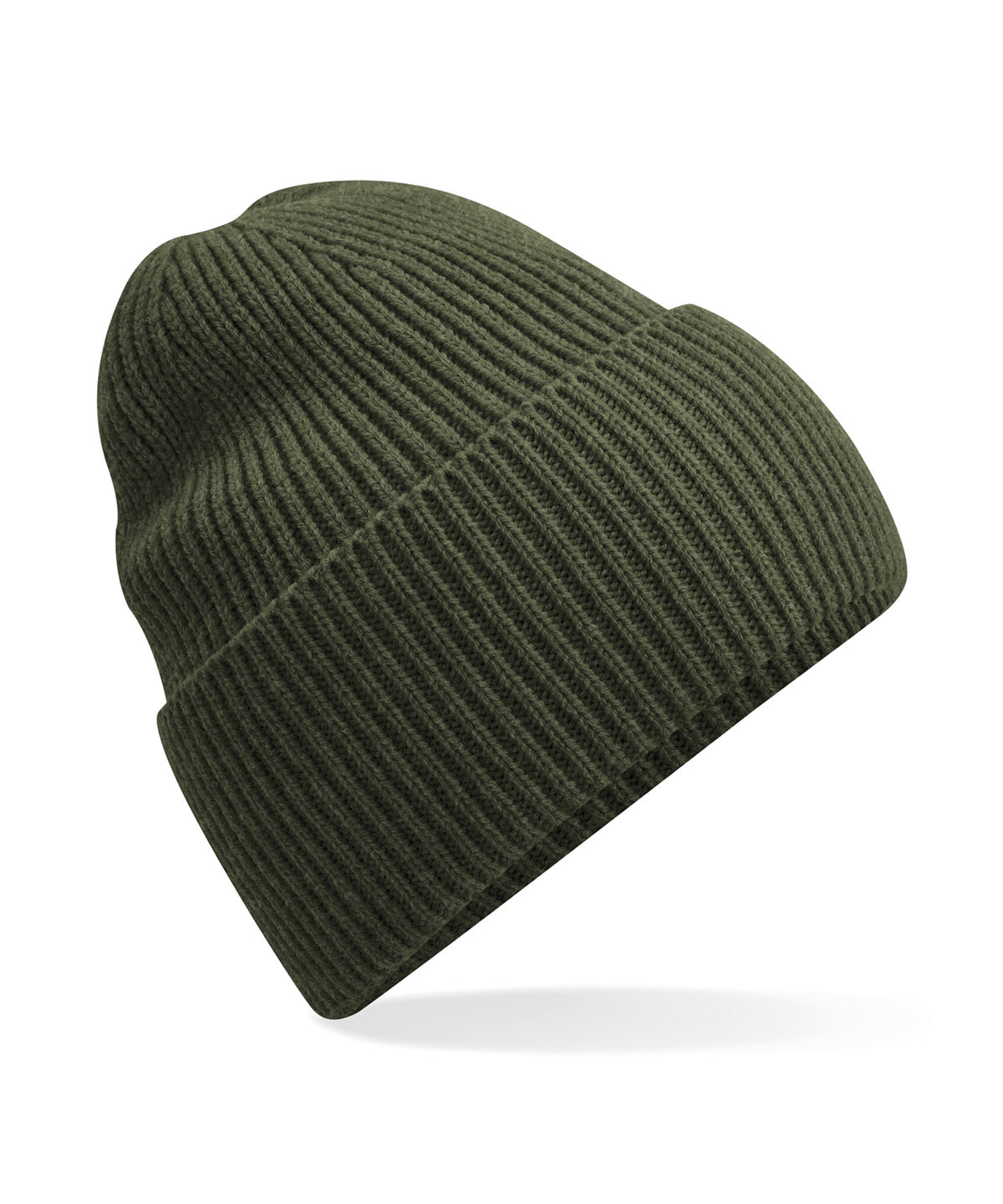 Húfa Beechfield B384R – Olive Green – One size