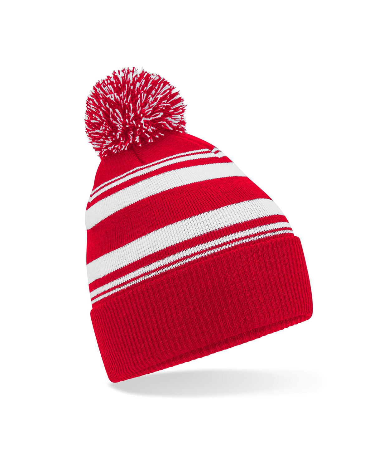 Húfa Beechfield B473R – Classic Red/White – One size