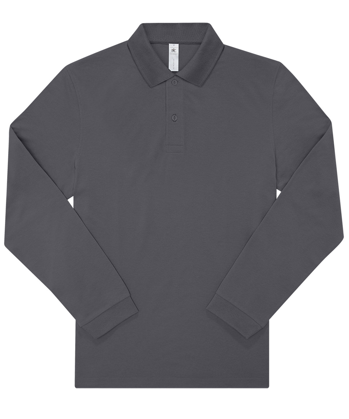 Pólóbolur B&C Collection BA262 – Dark Grey* – 5XL