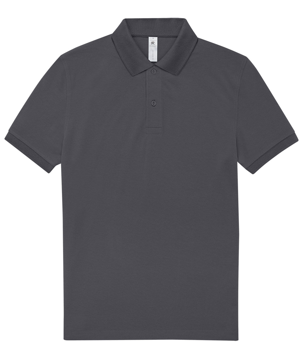 Pólóbolur B&C Collection BA263 – Dark Grey* – 5XL