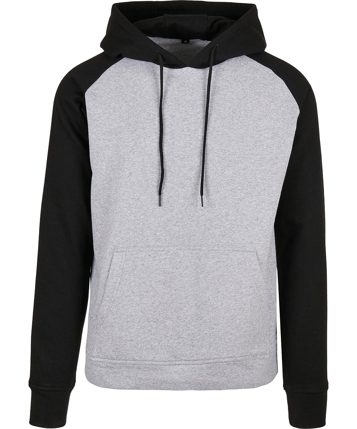 Hettupeysa Build Your Brand Basic BB005 – Heather Grey/Black – 5XL