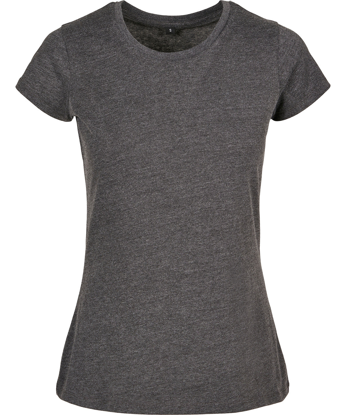 Stuttermabolur Build Your Brand Basic BB012 – Charcoal – 5XL