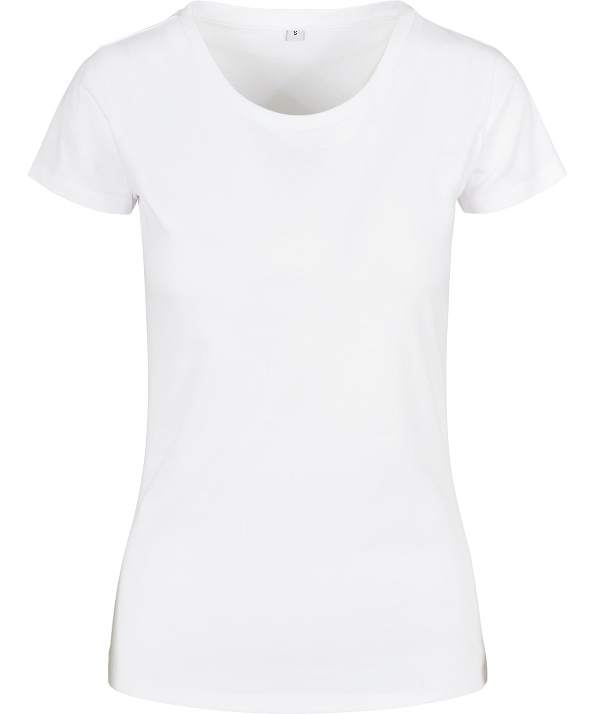 Stuttermabolur Build Your Brand Basic BB012 – Hvítur – 5XL