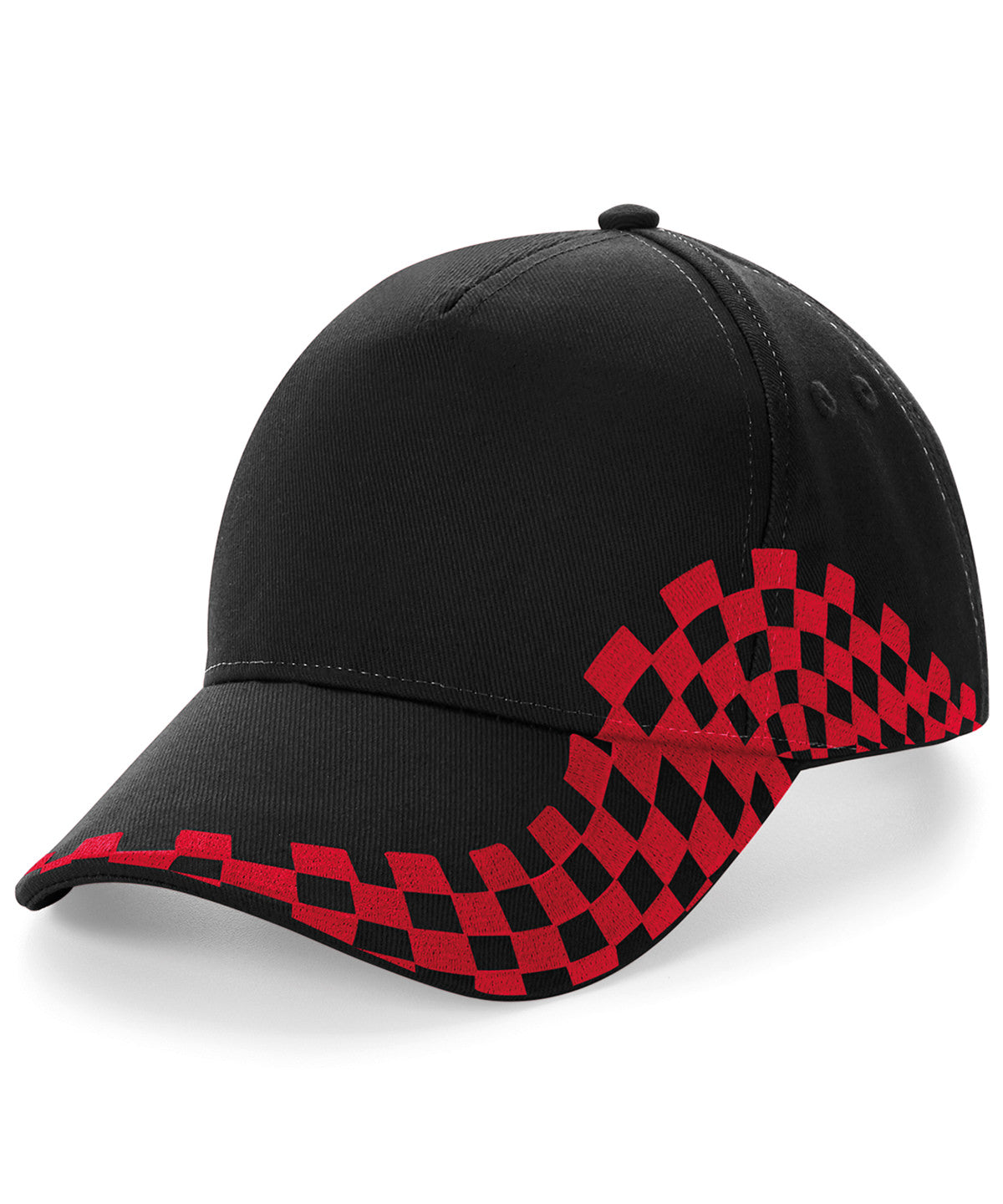 Derhúfa Beechfield BC159 – Black/Classic Red – One size