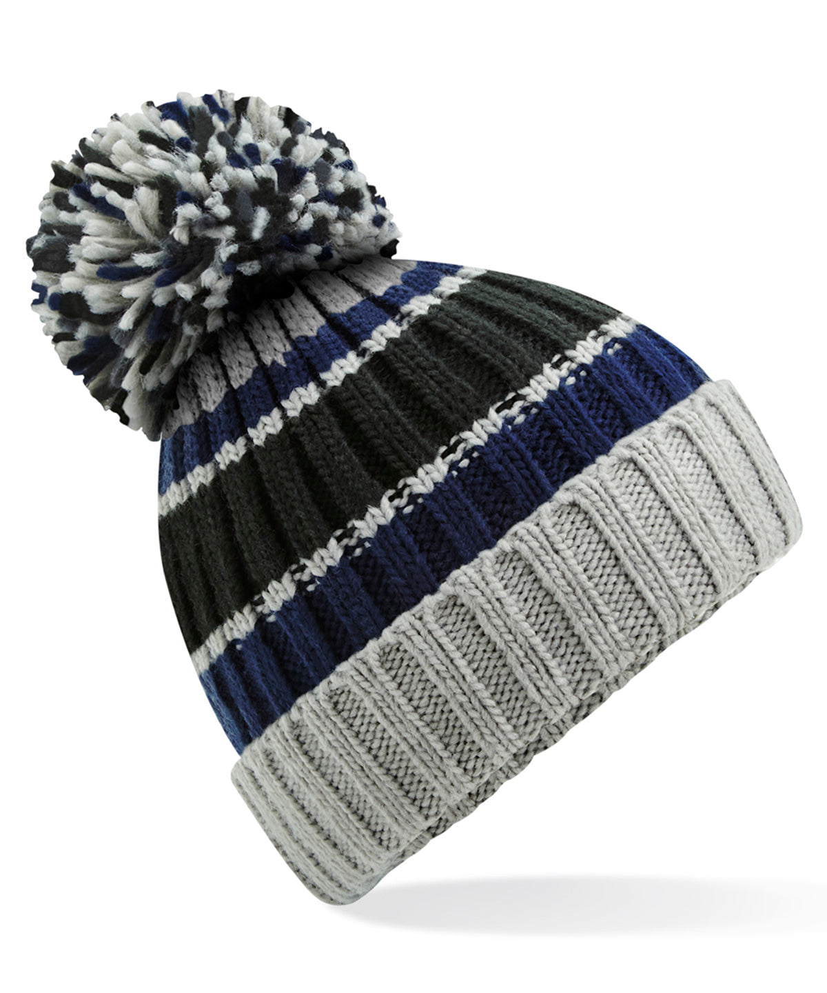 Húfa Beechfield BC392 – Blue Steel – One size