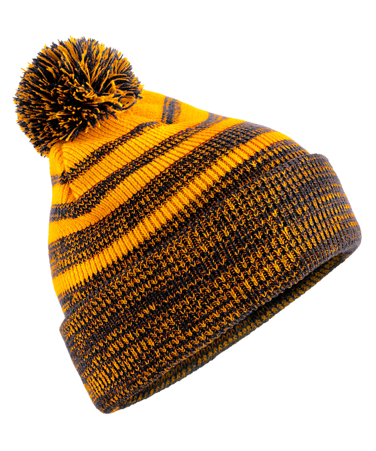 Húfa Beechfield BC476 – Gold/Black