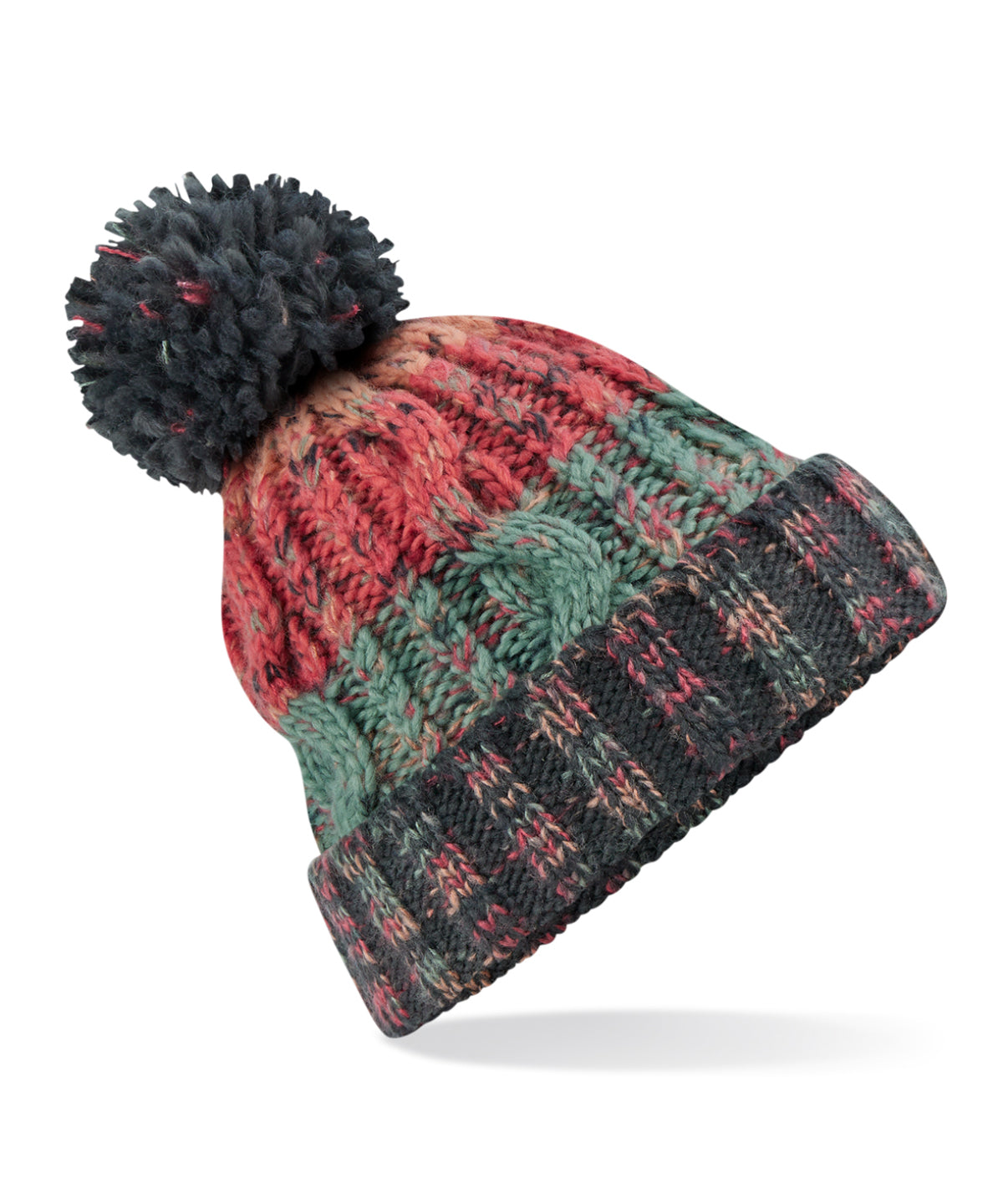 Húfa Beechfield BC486 – Watermelon Breeze – One size