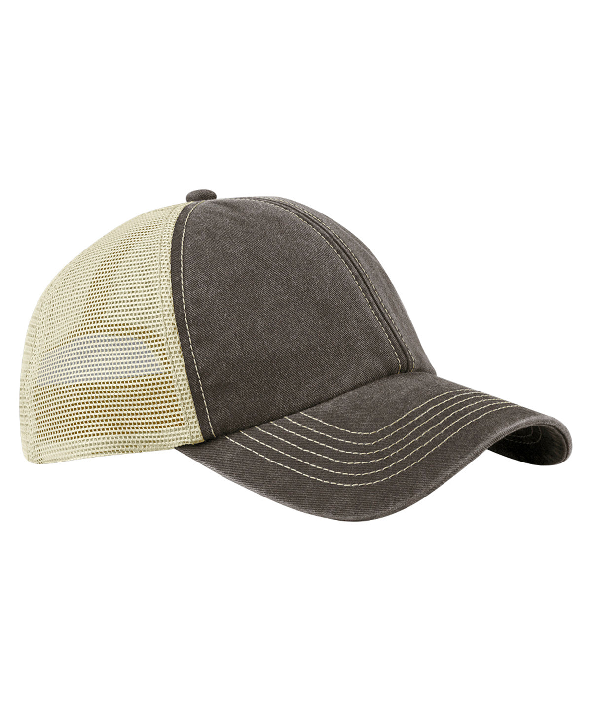Derhúfa Beechfield BC672 – Vintage Brown/Stone – One size