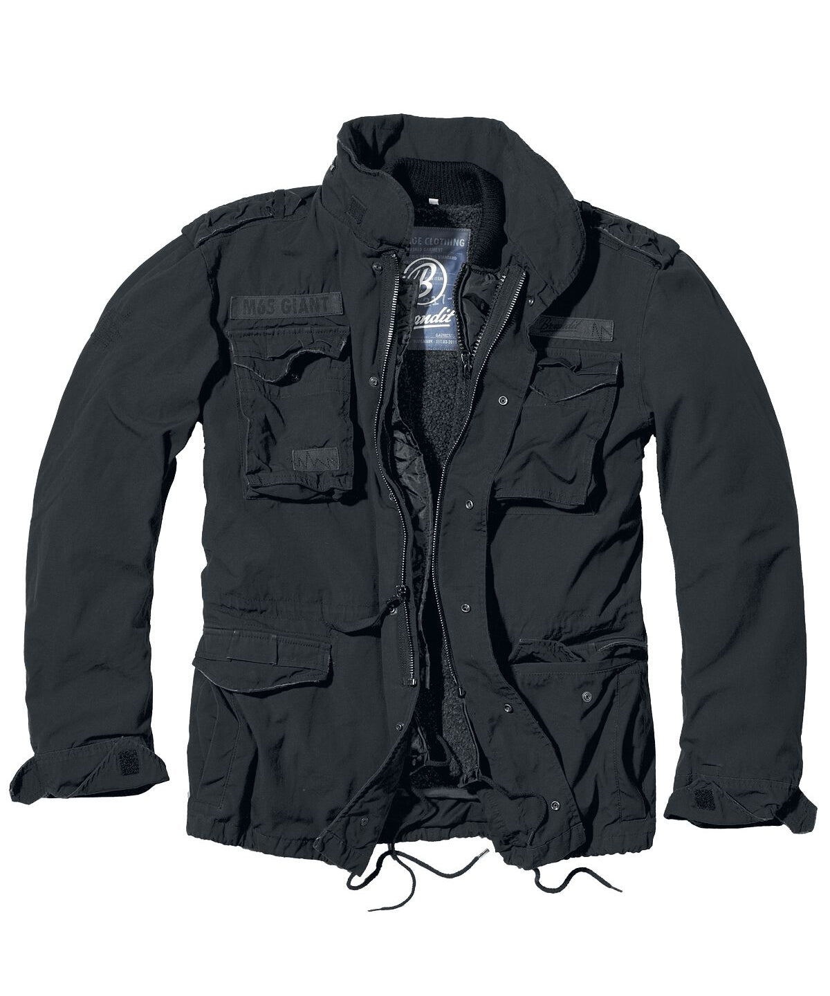 Jakki Build Your Brandit BD301 – Svartur – 2XL