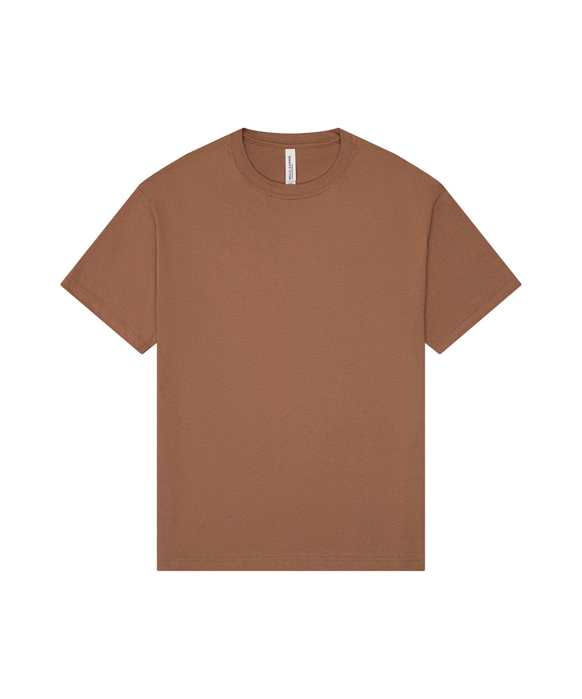Stuttermabolur Bella Canvas BE155 – Vintage Brown – 3XL