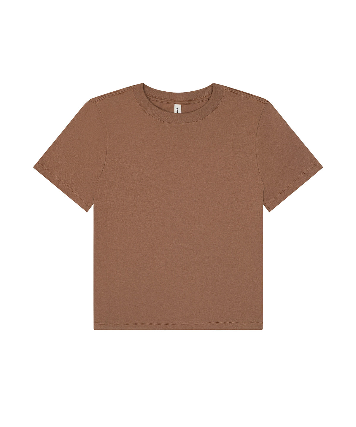 Stuttermabolur Bella Canvas BE159 – Vintage Brown – 3XL