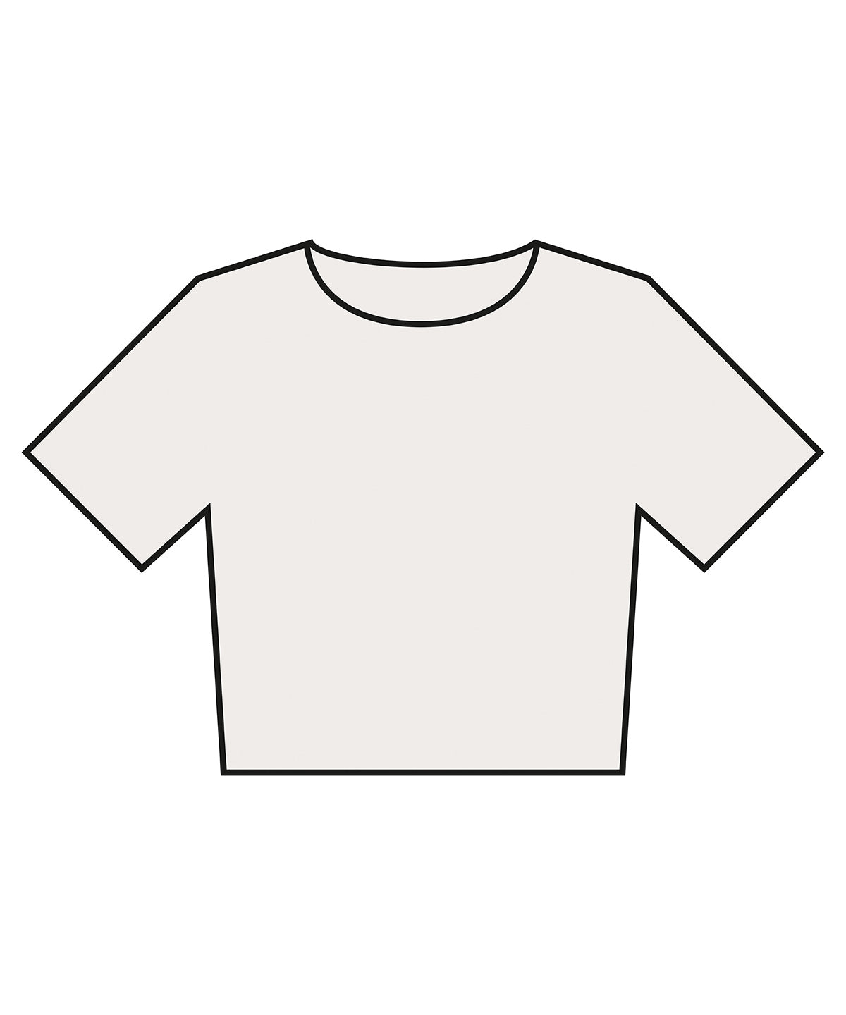 Stuttermabolur Bella Canvas BE160 – Vintage White – 2XL