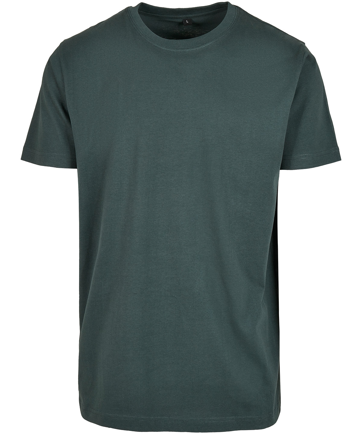 Stuttermabolur Build Your Brand BY004 – Bottle Green – 5XL