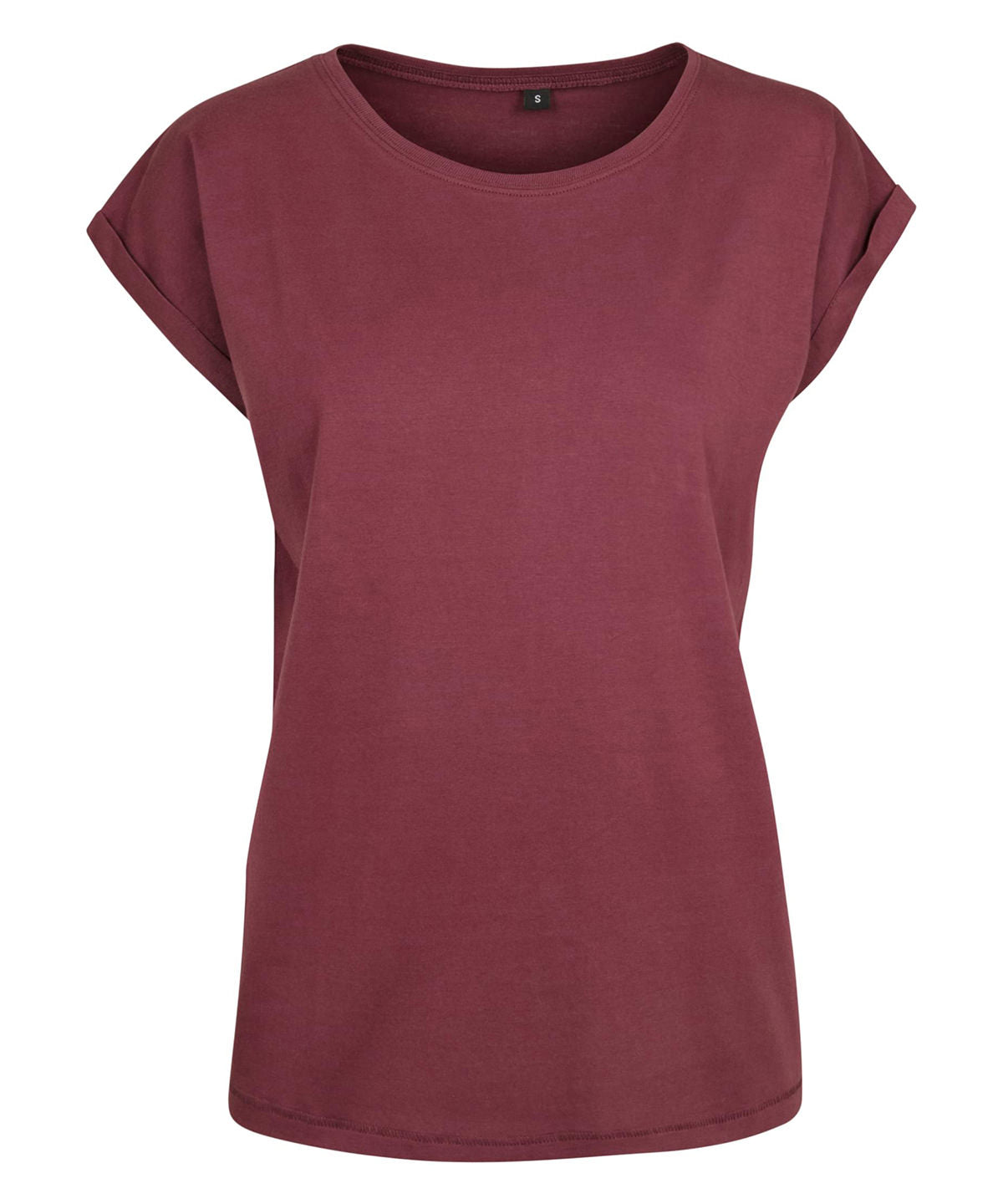 Stuttermabolur Build Your Brand BY021 – Cherry*† – 5XL