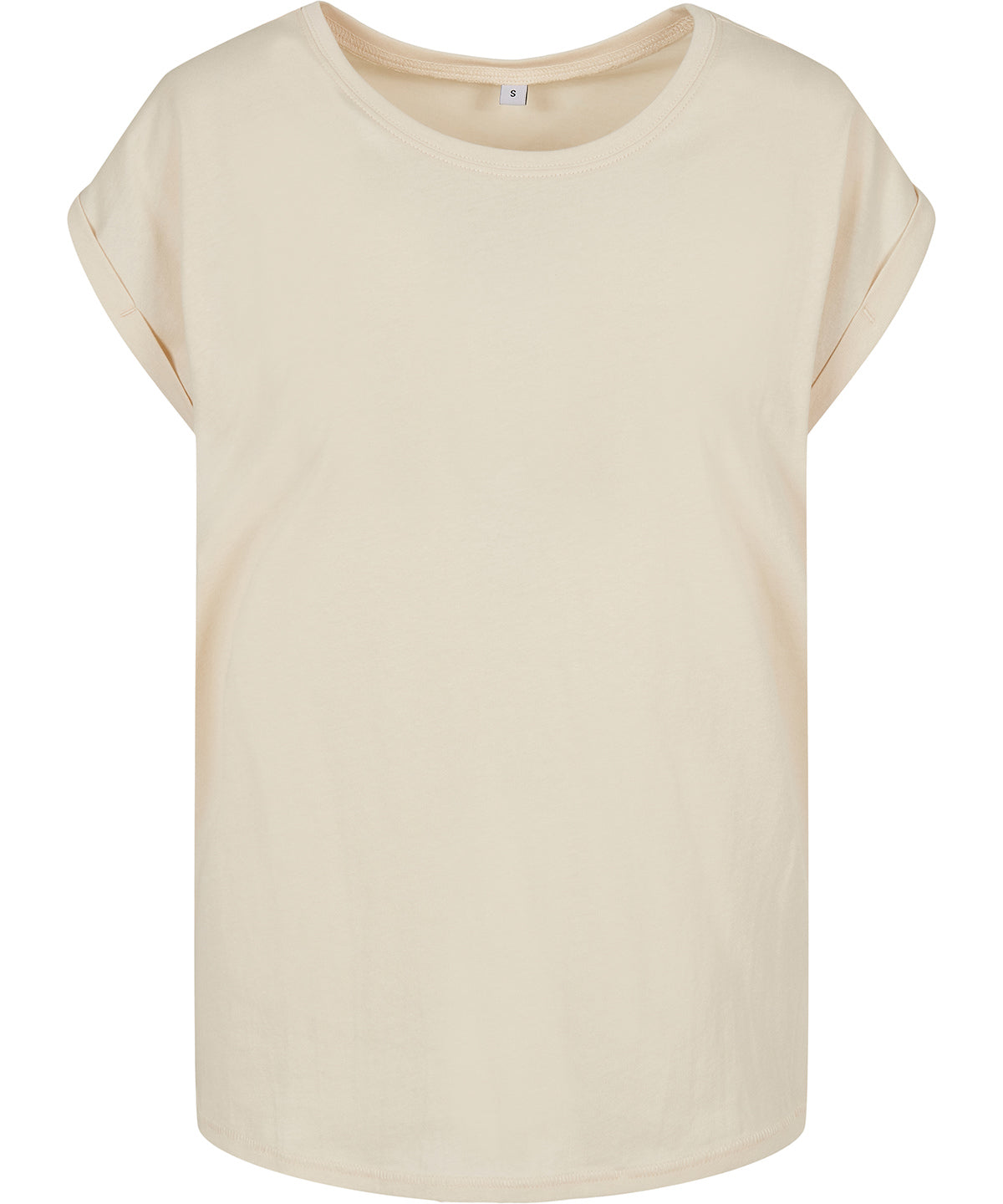 Stuttermabolur Build Your Brand BY021 – White Sand*† – 5XL