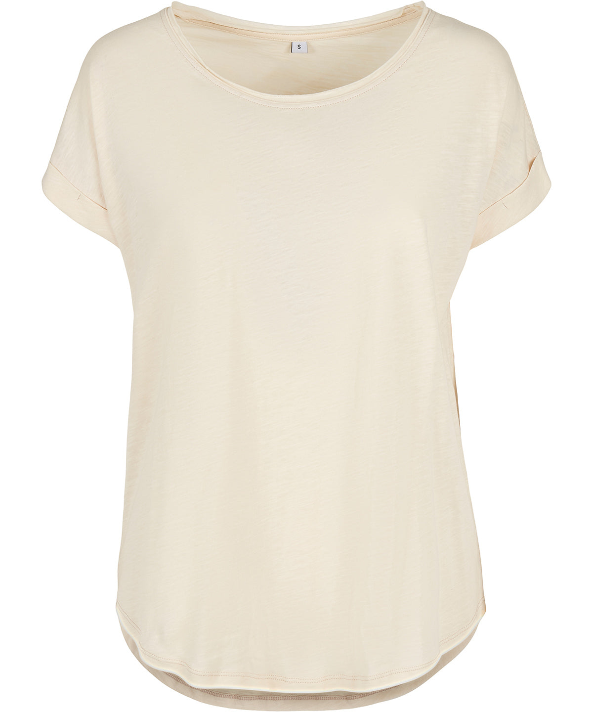 Stuttermabolur Build Your Brand BY036 – White Sand – 5XL
