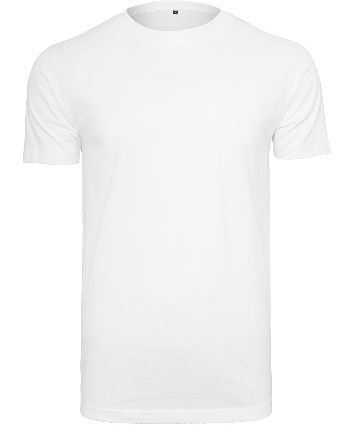 Stuttermabolur Build Your Brand BY136 – Hvítur – 5XL