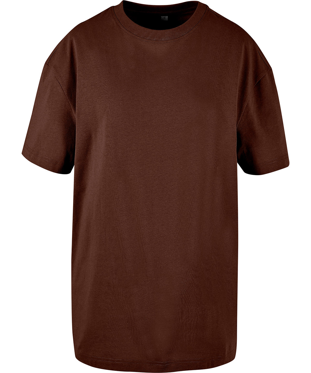 Stuttermabolur Build Your Brand BY149 – Chocolate Brown – 5XL