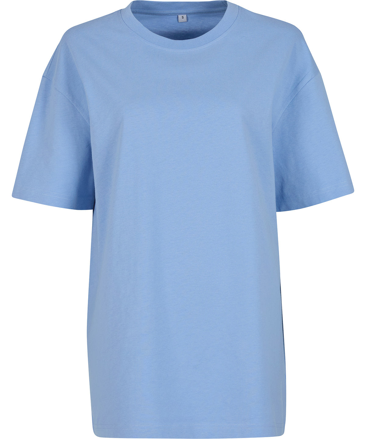 Stuttermabolur Build Your Brand BY149 – Powder Blue – 5XL
