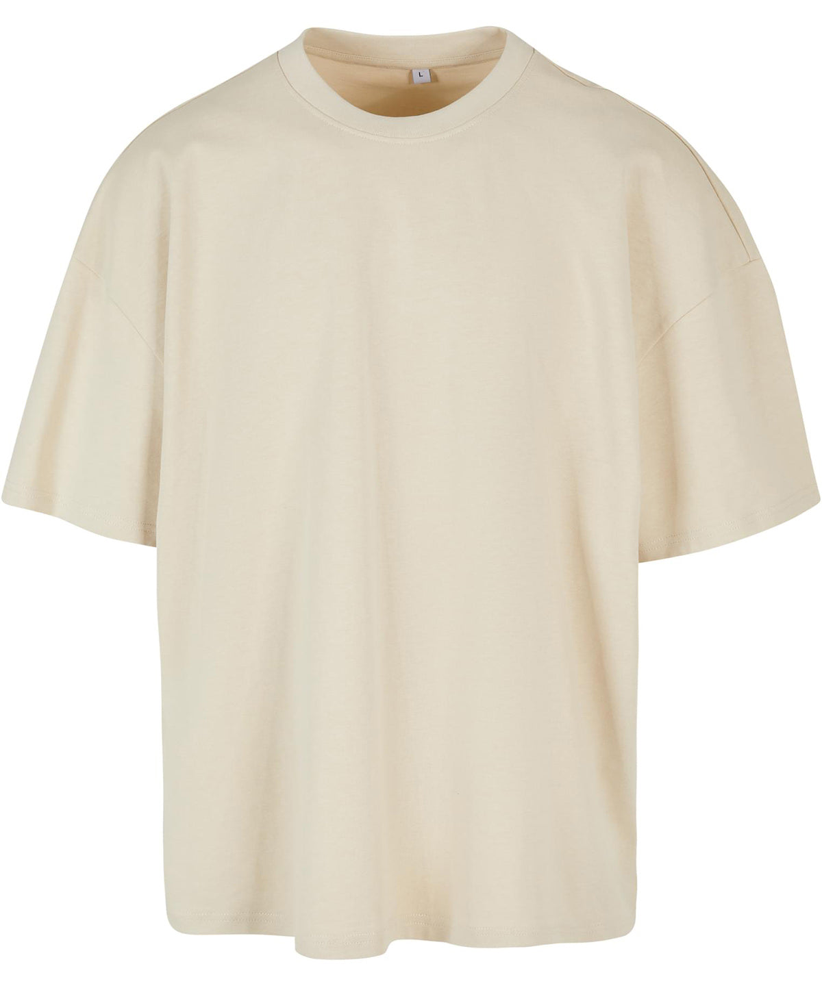 Stuttermabolur Build Your Brand BY163 – Sand – 5XL